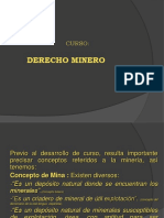 Derecho Minero