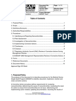 QMS Nonconformity and Corrective Action Procedures