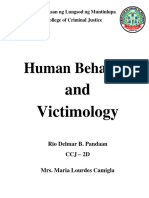 Humanbehavior and Victimology