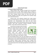 KD 3.4. Aplikasi Pengolah Angka PDF