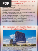 New Commercial Project On Dwarka Expressway - Neo Developers