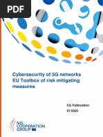 Cybersecurity of 5G Networks - EU Toolbox of Risk Mitigating Measures