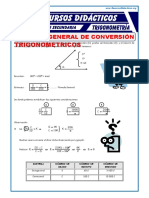 Conversión de Sistemas Trigonométricos para Cuarto de Secundaria