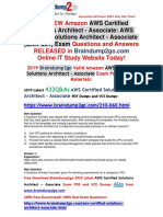 (November-2019) Braindump2go New AWS-Certified-Solutions-Architect-Associate Dumps VCE Free Share PDF