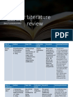 Literature Review