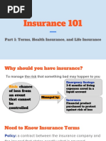 Insurance 101 Part 1