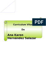 Curriculum Ana Karen