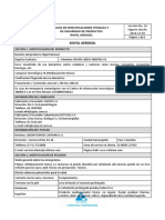 MSDS Rayol Aerosol V10