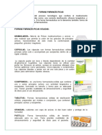 Formas Farmaceuticas