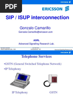SIP To IP Architecture - Von9909 - Ericsson
