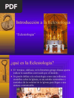 Eclesiologia Introduccion