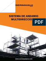 Sistema de Andamio Multidireccional PDF