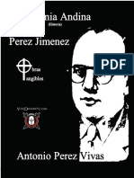 Hegemonia Andina y Perez Jimenez - Antonio Perez Vivas PDF