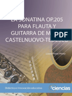 Dialnet LaSonatinaOP205ParaFlautaYGuitarraDeMarioCastelnue 655235