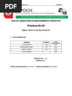 Laboratorio ANALISIS DE VIBRACION