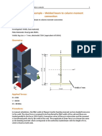 Welded Beam To Column Moment Connection PDF