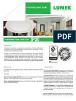 Led Eco Downlight Slim Incrustar Redondo PDF