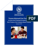 Trauma Informed Care Training