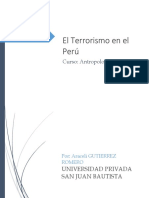 Monografía Sobre El Terrorismo en El Perú