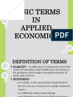 Applied Economics