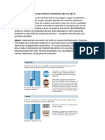 Diferencias Material Volumetrico Tipo A y Tipo B