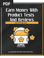 Earn Money With Product Tests and Reviews