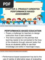 Chapter5 Product-Oriented Performance-Based Assessment