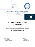 Sisteme Admininstrative Comparate