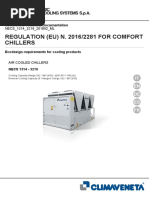 Technical Documentation - Regulation (EU) N. 2281 - 2016 - NECS 1314 - 3218 SEER