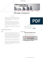 ISO Category II (Analysis I)