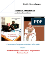 Chroniques Juridiques PDF