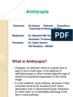 Amblyopia