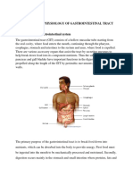 Anatomy and Physiology of Gastrointestinal Tract