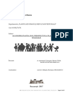 Referat-Accesibilitatea Din Perspectiva Planificării Spaţiale