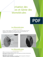 Biomolecules) Valorisation Des Ressources Et Génie Des Biomolécules