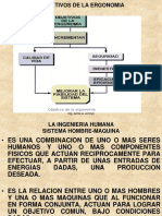 Ergonomia Sistema Hombre Maquina Ambiente de Trabajo