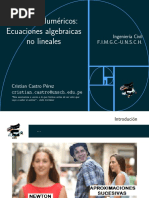 Practica 03 - Ecuaciones Algebraicas No Lineales PDF