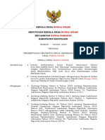 FORMAT SK POKJA KEWENANGAN DESA Oleh HERMAN