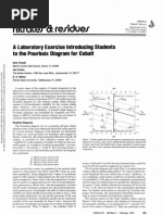 A Laboratory Exercise Introducing Students To The Pourbaix Diagram For Cobalt