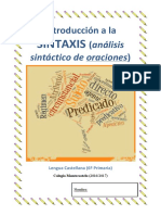 Introducción A La Sintaxis (6º Primaria) - 4