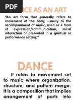 PE2 Fundamentals of Rhythm and Dance