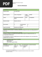 Guía de Aprendizaje 1A (Elementos Del Costo) 2018