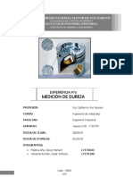 Laboratorio - Medicion de Dureza