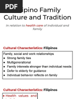 CHN Filipino Family Culture and Tradition