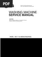 LG Washing Machine Service Manual PDF