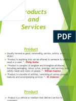 Products and Services