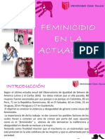 Feminicidio en La Actualidad