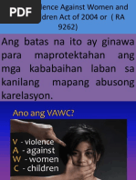 Vawc Tagalog Version