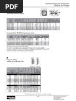 Hydraulic - Flanges HEAD PLUG CODE 62