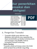 Prosedur Penerbitan Transaksi Dan Obligasi